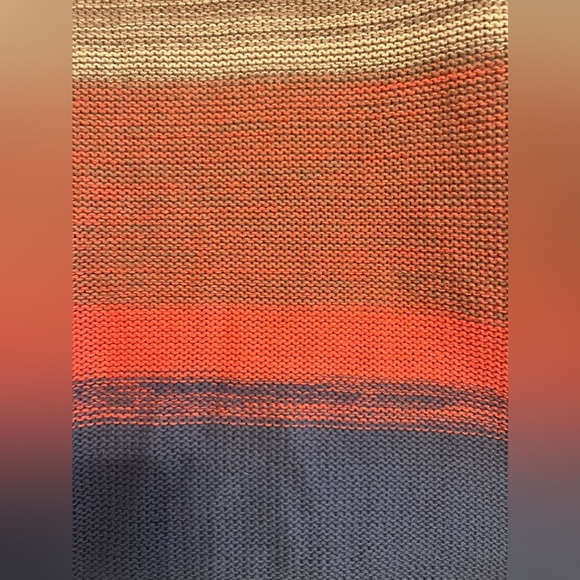 Urban Outfitters Ecote Colorblock Cable Pointelle Short Sleeve Sweater XS Sumner - Picture 8 of 13